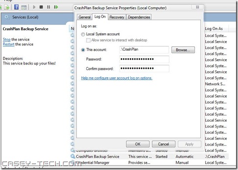 Get CrshPlan to work with Network drives or a NAS