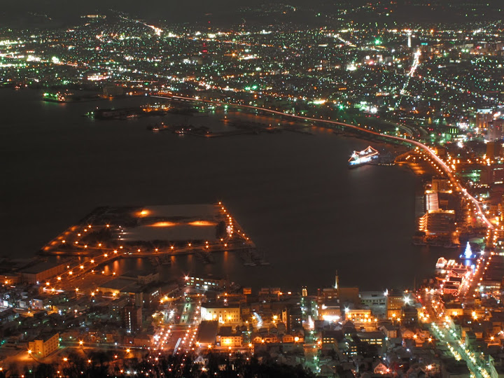 宏大的百萬夜景