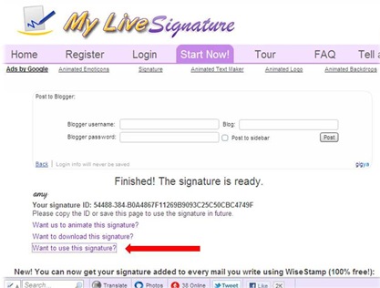 signature