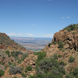 The gateway to Jerome.  Jerome s a mining town built on the side of the mountain.  Really great twisties.