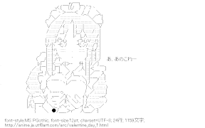 バレンタインデーとメイド