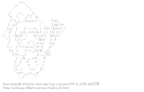[AA]霧雨魔理沙（東方）