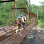 Crossing the Baptism River