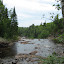 Looking back downstream