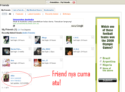 Friendster Down