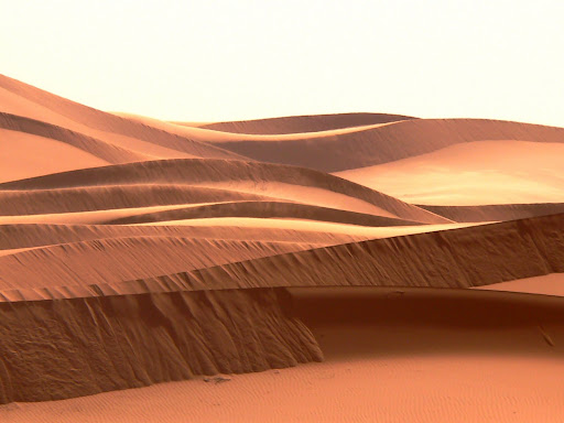 effets de sable désert