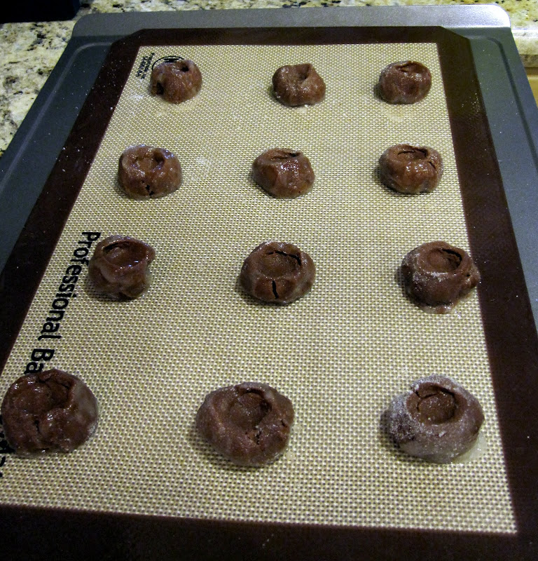 cookies on baking sheet