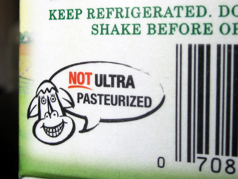 use pasteurized cream to make butter