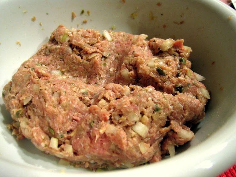 Scoring the meat