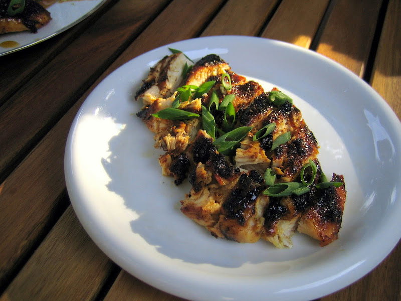 tangerine glazed bbq chicken