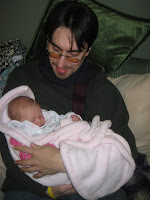 Uncle Colin gets some time with Cora