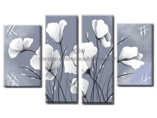 Cuadros decorativos Blancas y delicadas