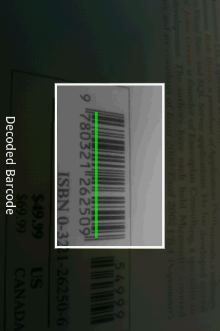 barcode scanner android app. SnapTell Bar Code Scanner