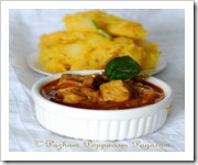 MASHED TAPIOCA WITH FISH CURRY