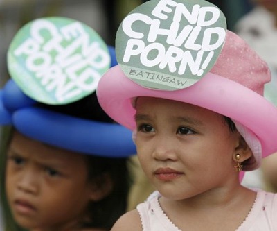 NO a la pornografía infantil