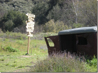 PCTR Malibu Creek MASH sign PCTR Malibu Creek MASH sign