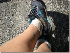 PCTR Malibu Creek shoe mud 2