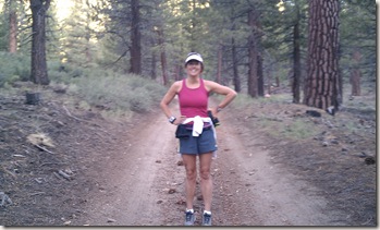 Mammoth Lake run woods