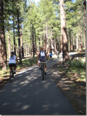 Mammoth Lakes bike ride