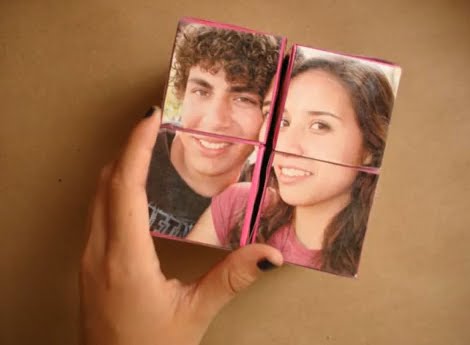 Manualidad para San Valentín, CUBO MAGICO