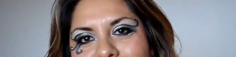 MAQUILLAJE DE OJOS FANTASIA DE CARNAVAL (Video)