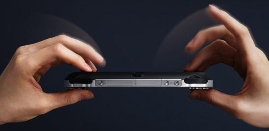 PSP2 Touchpad back