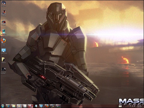 Download Free Mass Effect 2  Windows 7 Theme With Mass Effect 2 Sounds ,Icons & Cursors