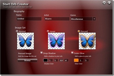 How To Change   Create Your Start Button ( Orb )