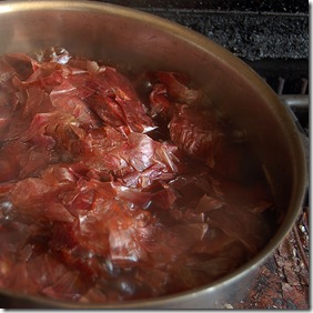 onion skin in stainless steel