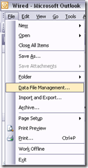 Outlook DFM