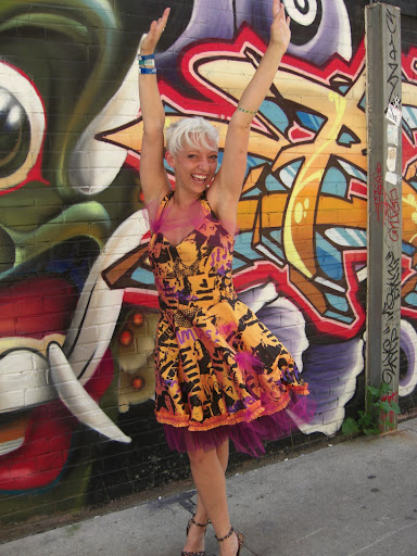 Watching Kesha on stage right