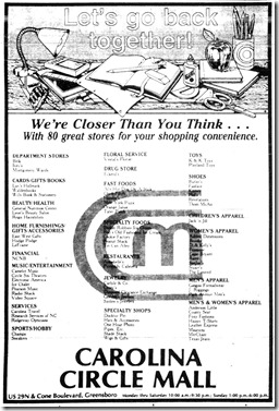 Back to School Ad August 18, 1985