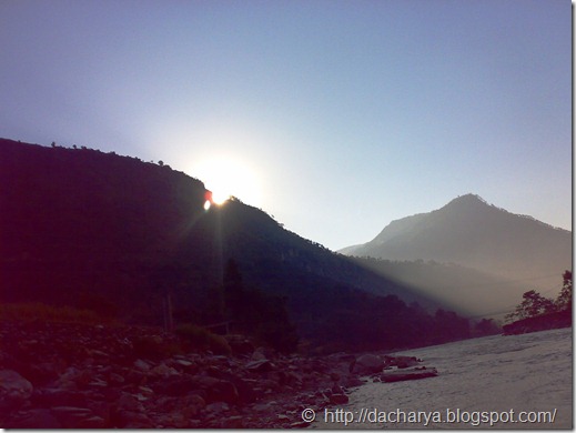 Nepal sunrise