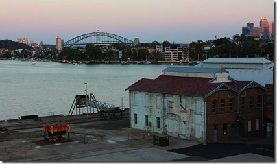 Harbor Bridge from Cockatoo Island, Sydney