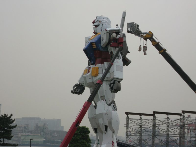 รูปภาพ หุ่นกัมดั้ม Gundam ขนาดเท่าของจริง แบบชัดๆ ดูกันให้จุใจ