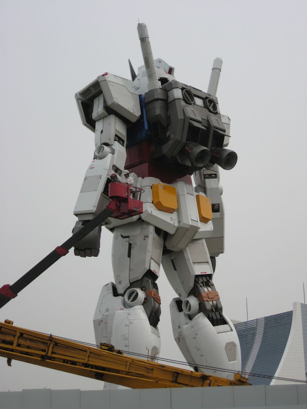 รูปภาพ หุ่นกัมดั้ม Gundam ขนาดเท่าของจริง แบบชัดๆ ดูกันให้จุใจ