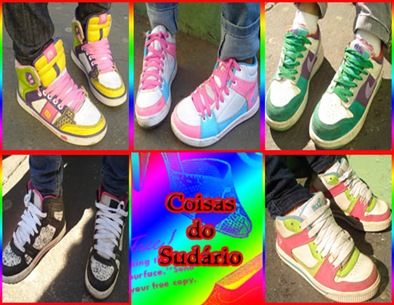 tenis colorido restart