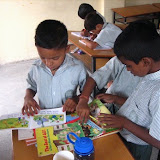 Carefully selecting story books Carefully selecting story books