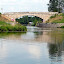 Saint-Jean-de-Losne, River Saone - entrance to the Gare d'Eau