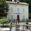 Near Meilhan, Canal de Garonne - lock-cottage (maison de l'ecluse)