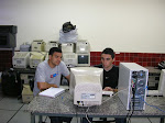 João e Daniel estão muito concentrados!