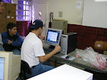 Rafael configurando o sistema.
