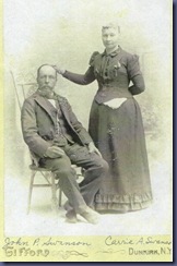 John P & Carrie Anderson Swanson