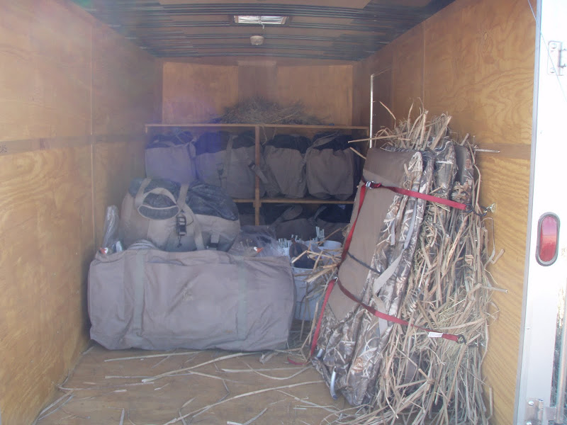 Goose Hunting Chat • Buddies speck tailer setup Decoy Trailer Forum