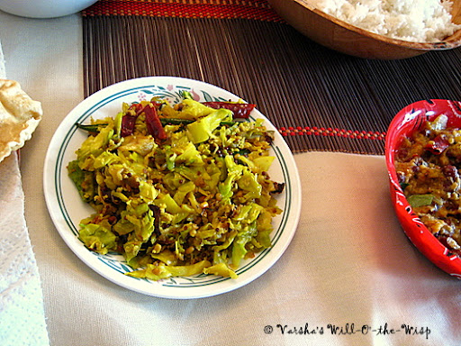 Cabbage Thoran