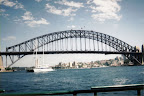 The bridge from the river