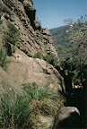 We didn't abseil - it was a group of kids we came across