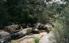The end of our first walk in the Grampians - we got there in the afternoon so didn't go mad!