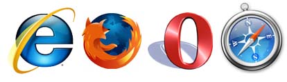 popular browsers