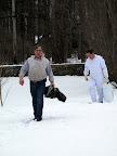 A Late Winter Check of the Honey Bees